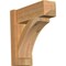 Ekena Millwork Thorton Rough Sawn Craftsman Outlooker, Western Red Cedar, 6"W x 16"D x 16"H OUT06X16X16THR04RWR - alternate 1